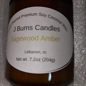 Sagewood Amber Jar